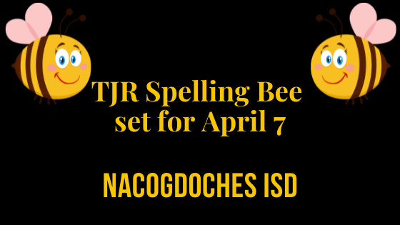 TJR Spelling Bee set for April 7