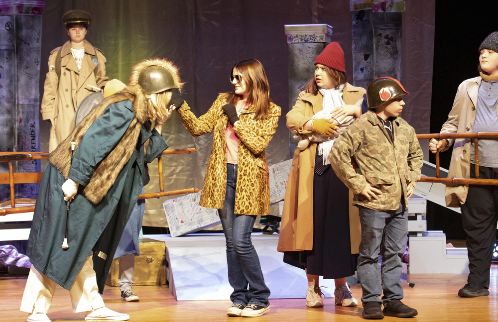 Students perform in One-Act Play