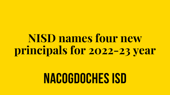 Four new principals named