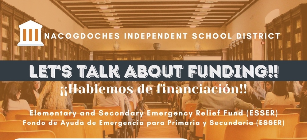 Let's talk about funding – Elementary and Secondary Emergency Relief Fund