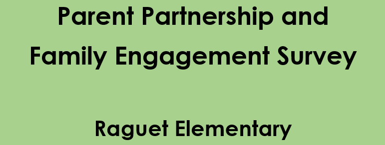 Parent and Family Engagement Survey