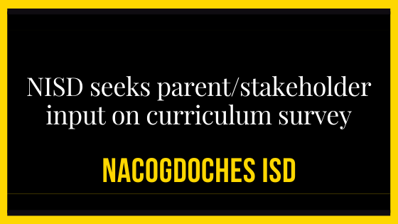 NISD seeks parent input on curriculum survey