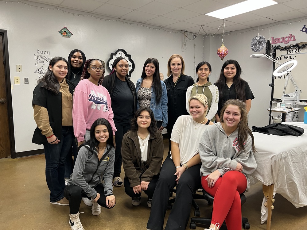 NHS cosmetology students