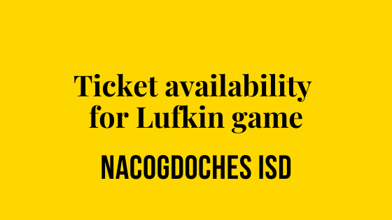 Ticket availability