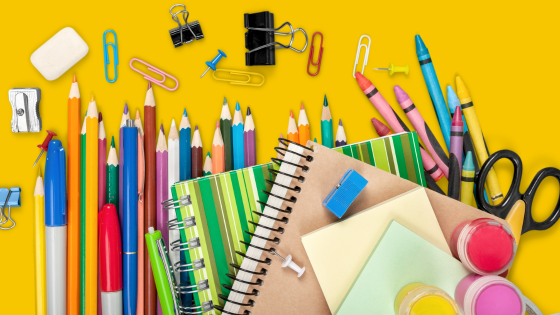 Photo of school supplies