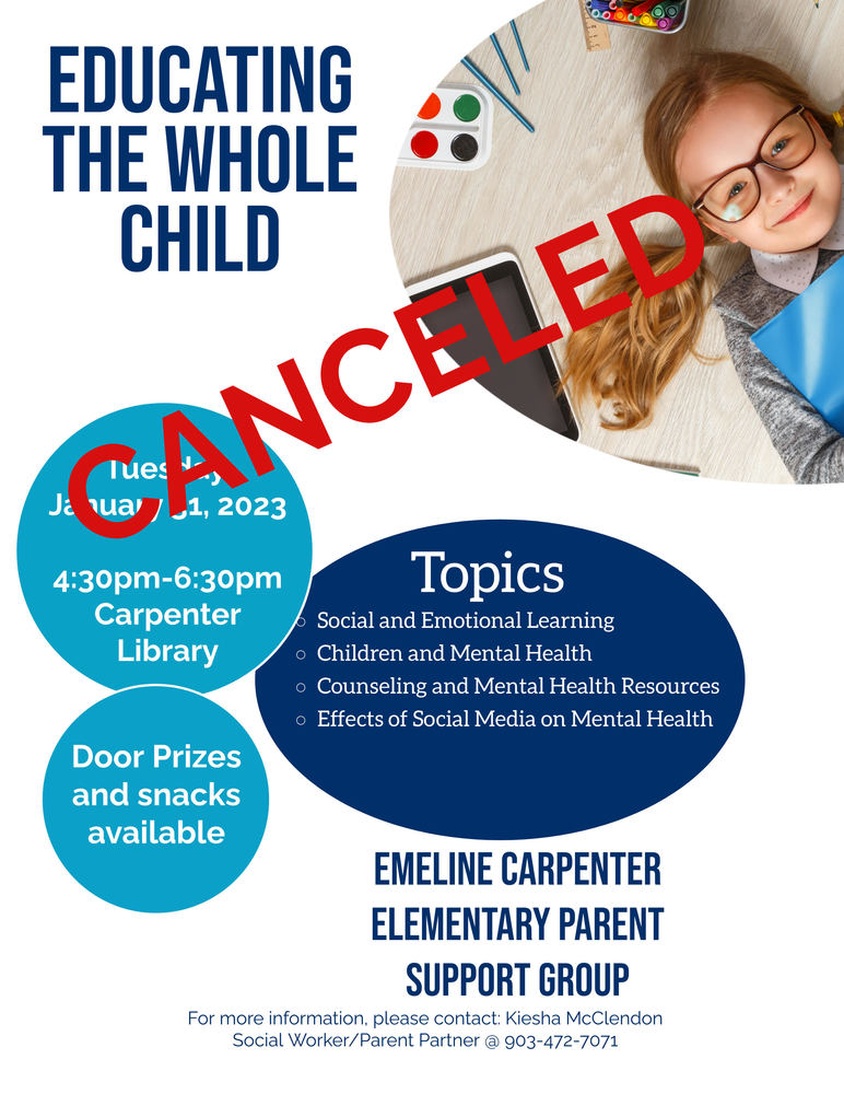 Canceled-Educating the Whole Child