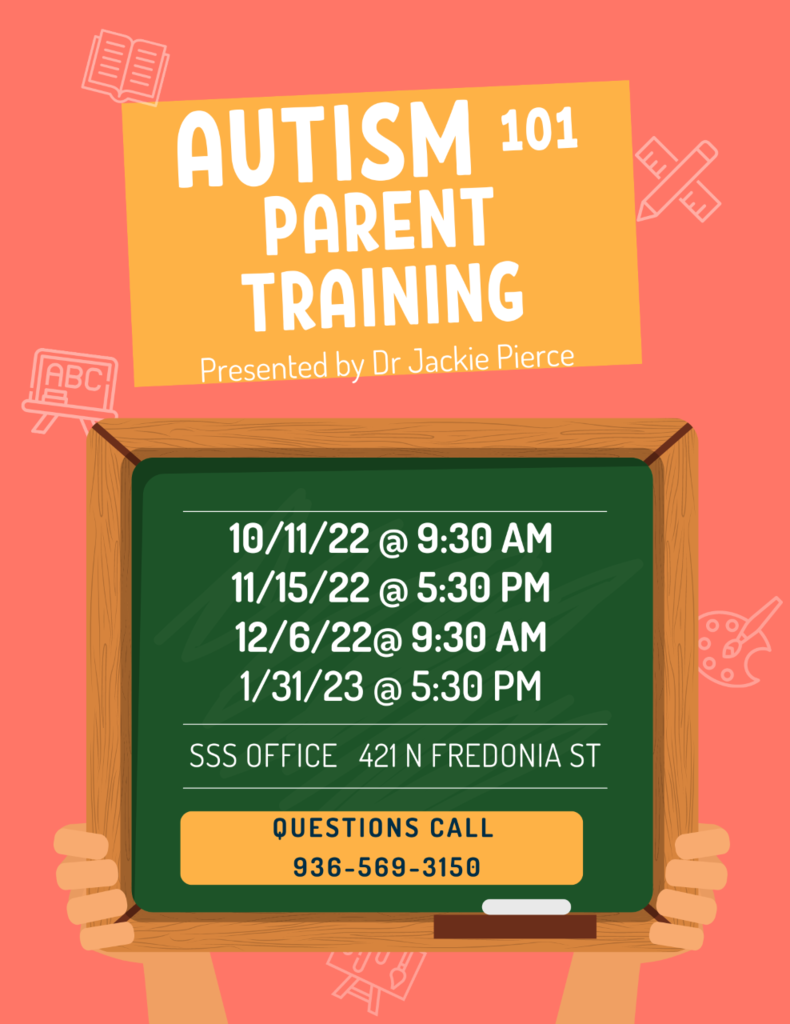 Autism 101 Parent Training